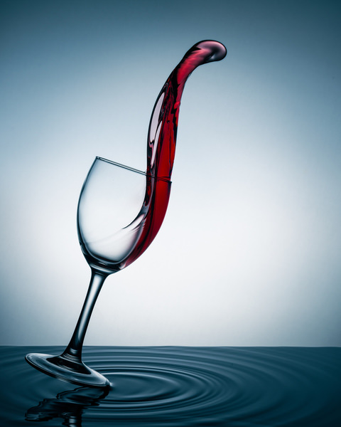 Photograph Julia Wharington A Tongue Of Red Wine on One Eyeland