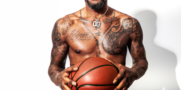 Photograph George Kamper Miami Heat Player Udonis Haslem on One Eyeland