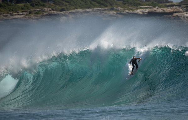Photograph Steve Turner Surfer Australia on One Eyeland