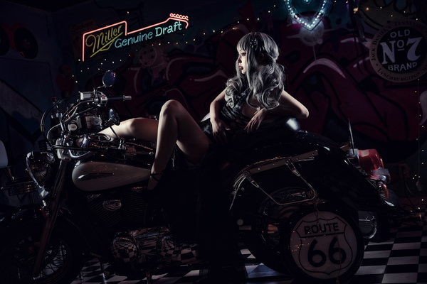 Photograph Danduka Yasuo Motorcycle on One Eyeland