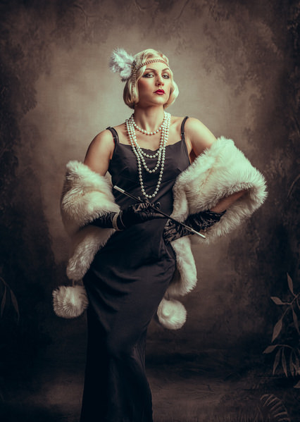 Photograph Kristian Bjorkqvist Miss Margaret Walters on One Eyeland