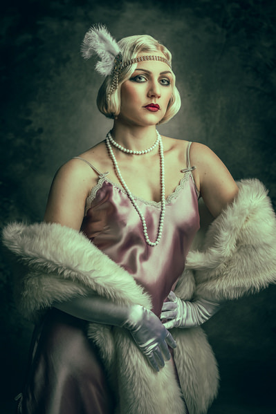 Photograph Kristian Bjorkqvist Miss Margaret Walters on One Eyeland