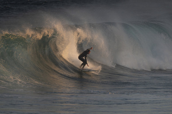 Photograph Steve Turner Last Wave In on One Eyeland