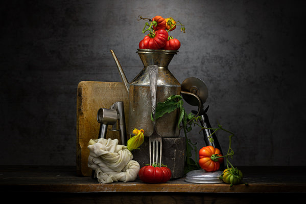 Photograph Carlo De Nino Still Life With Tomatoes on One Eyeland