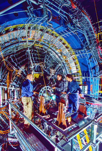 Photograph Larry Hamill Relativistic Heavy Ion Collider Rhic on One Eyeland