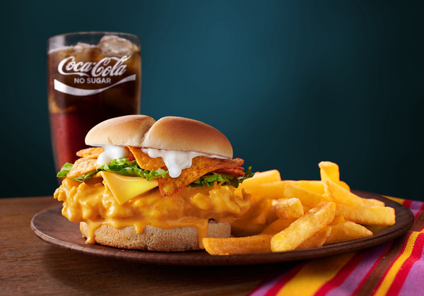 Photograph Curtis Gallon Kfc Nacho Cheese Burger on One Eyeland