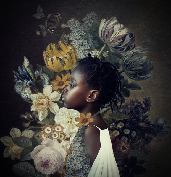 Photograph Reiny Bourgonje African Flower on One Eyeland