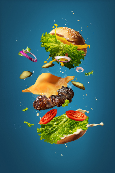 Photograph Lustre Photoproduction Fly Burger on One Eyeland