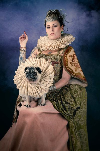 Photograph Cedric Brion Studio Clavicule Pics Queen Assunta on One Eyeland