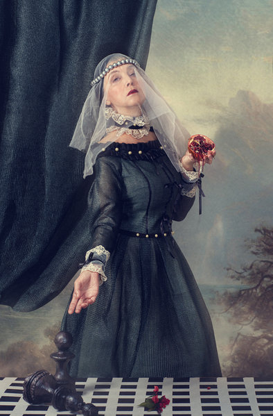 Photograph Svetlana Melik Nubarova Black Queen on One Eyeland