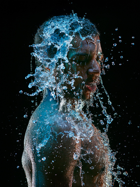 Photograph Lustre Photoproduction Splash Breath on One Eyeland