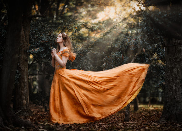 Photograph Hiroky Ash A Wish That Shines In Golden Color on One Eyeland