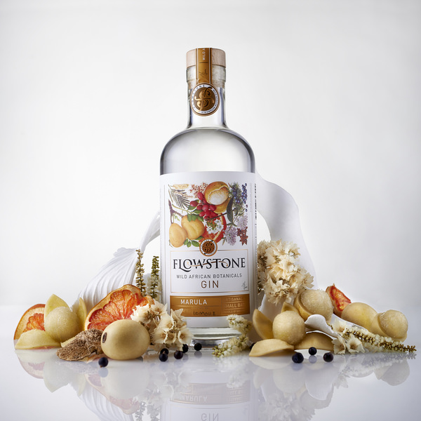 Photograph Curtis Gallon Flowstone Marula Gin on One Eyeland