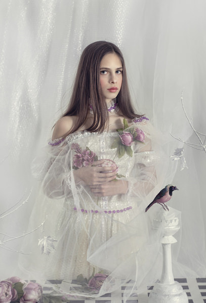 Photograph Svetlana Melik Nubarova White Queen From The Chess Series on One Eyeland