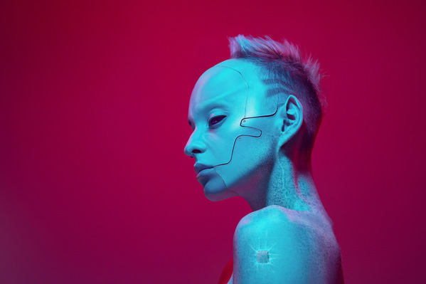 Photograph Lustre Photoproduction Cyber Punk on One Eyeland