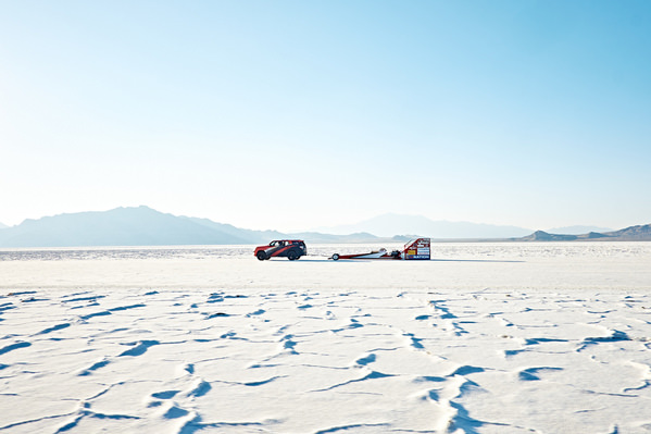 Photograph Matt Ben Stone The Worlds Fastest - Bonneville Salt Flats, Utah on One Eyeland