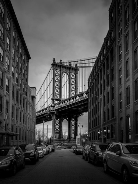 Photograph Marc Barthelemy Manhattan Bridge on One Eyeland