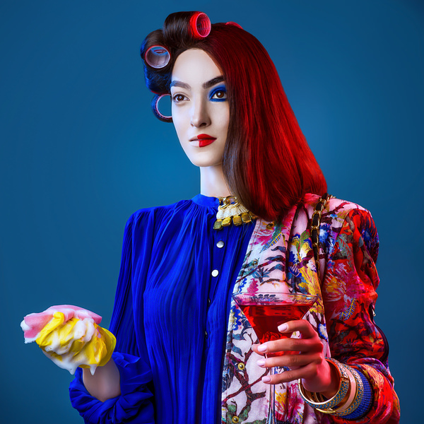 Photograph Elena Paraskeva The Desperate Housewife on One Eyeland