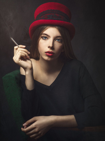 Photograph Dmitry Baev The Red Hat on One Eyeland
