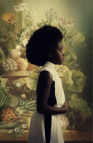 Photograph Reiny Bourgonje African Art Girl on One Eyeland