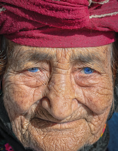 Photograph Mohammad Ataei Blue Eyes on One Eyeland