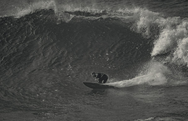 Photograph Steve Turner Charging Right on One Eyeland