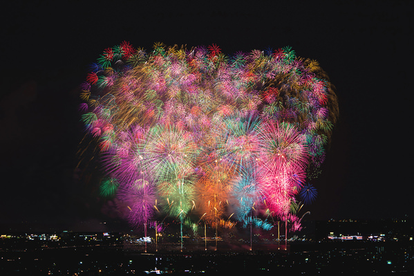 Photograph Setsuna Kurouzu 2019 Nagaoka Fireworks on One Eyeland