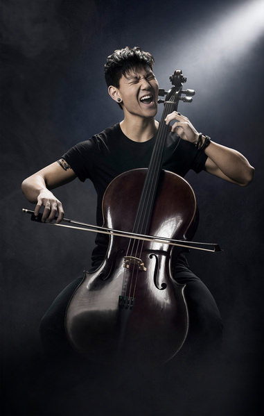 Photograph John Myers Cello Chisels Full Body Shot on One Eyeland