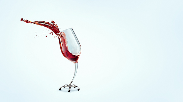 Photograph Lustre Photoproduction Wine on One Eyeland