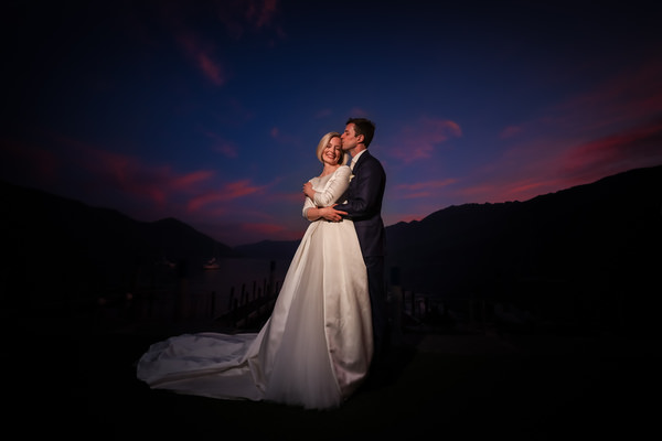 Photograph Mischa Baettig Bride And Groom on One Eyeland