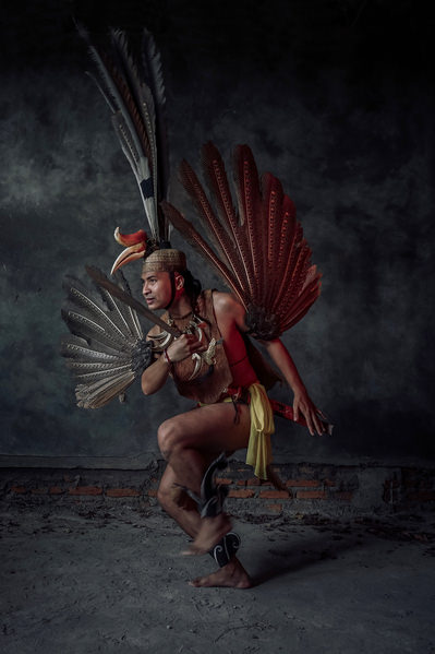 Photograph Yoga Praditya Dayak Warrior on One Eyeland