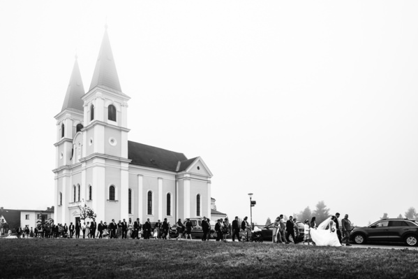 Photograph Michael Foels Foggy Church on One Eyeland
