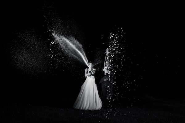 Photograph Mischa Baettig Champagne Shower on One Eyeland