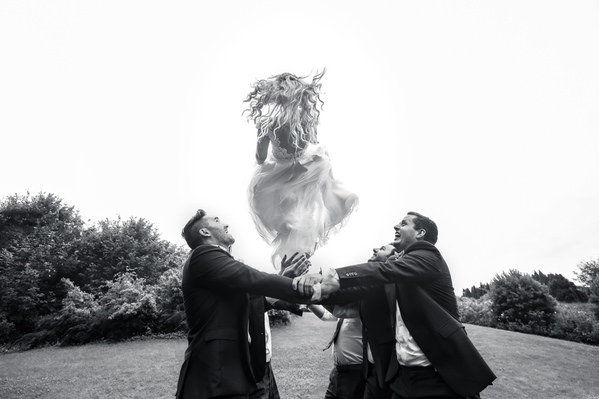 Photograph Mischa Baettig Flying Bride on One Eyeland
