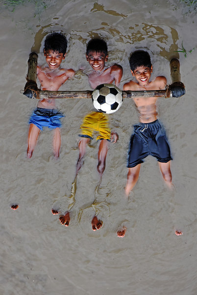 Photograph Chinmoy Biswas Fun In Water on One Eyeland