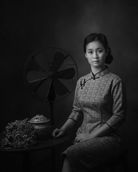 Photograph Heng Fu Ming Tradisional Portrait on One Eyeland