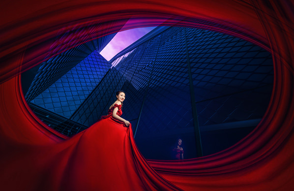 Photograph Pore Ooi Brides In Red on One Eyeland