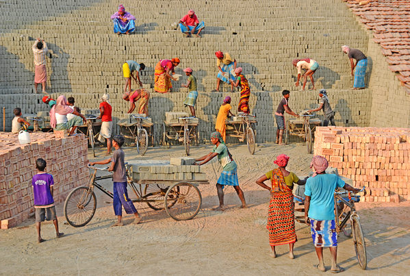 Photograph Chinmoy Biswas Workers Afternoon on One Eyeland