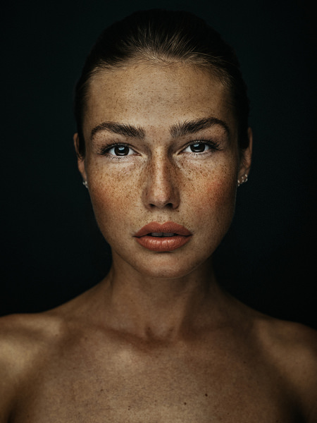 Photograph Martin Krystynek Freckles on One Eyeland