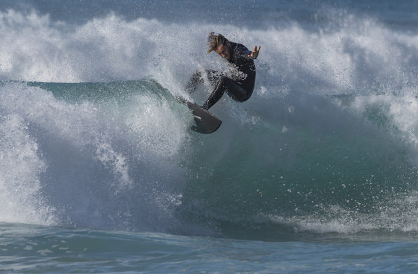 Photograph Steve Turner Shore Break on One Eyeland