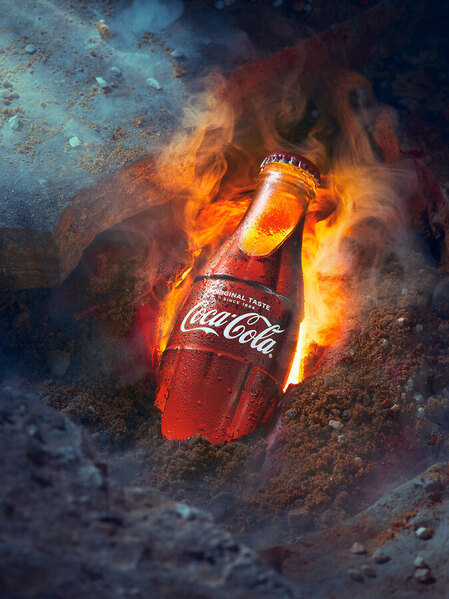 Photograph Ryan Ball Coca Cola on One Eyeland