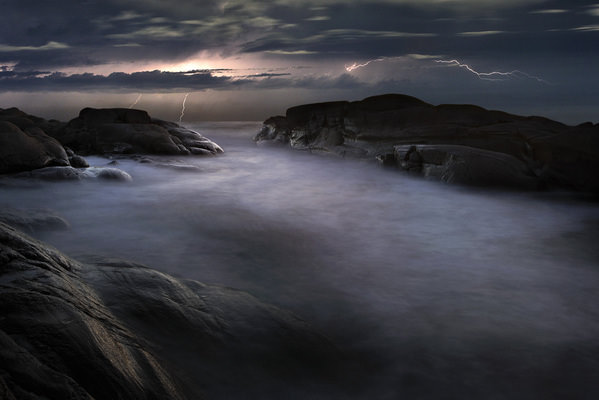 Photograph Elmer Laahne Seascape V Worlds End on One Eyeland