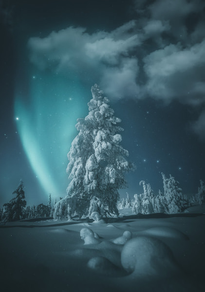 Photograph Hermit Dreams Snow Giant on One Eyeland