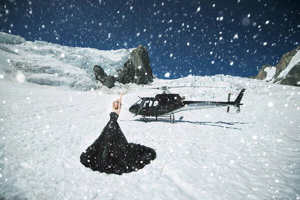 Photograph Mike Sheng Snow on One Eyeland