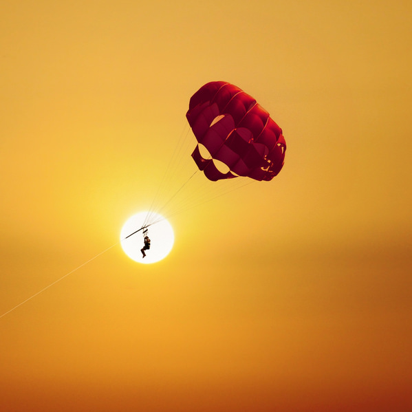 Photograph Spyros Mouzakitis Parachute on One Eyeland