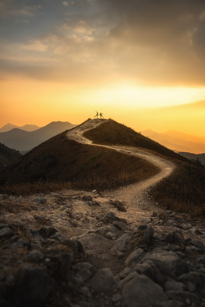 Photograph Wilco Fung Hiking Buddies on One Eyeland