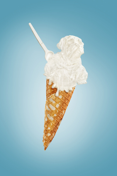 Photograph Lustre Photoproduction Ice Cream on One Eyeland