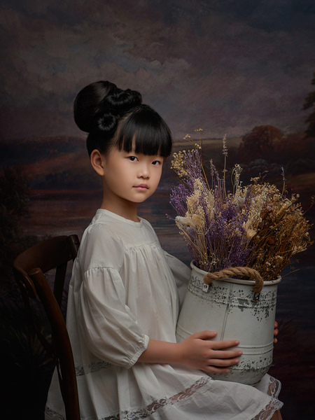Photograph Heng Fu Ming Little Girl on One Eyeland
