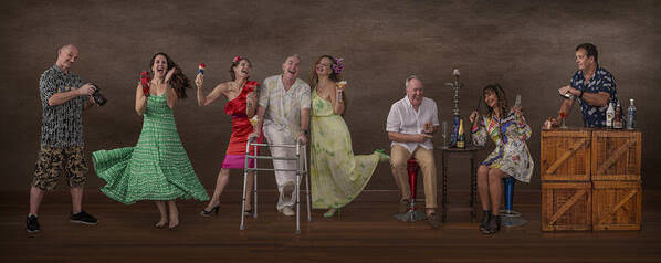 Photograph Peter Rooney Party Time on One Eyeland