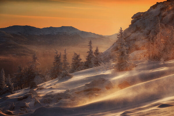 Photograph Tatiana Biriukova Blizzard on One Eyeland
